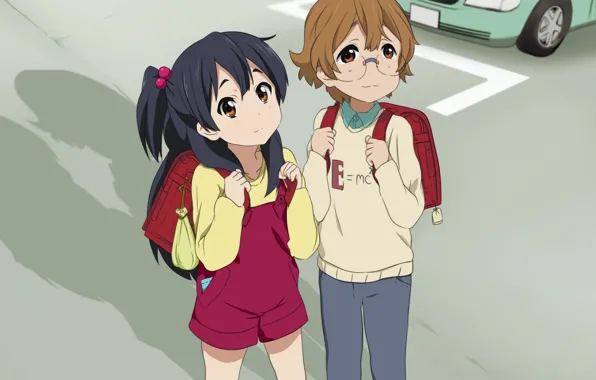 Дети, мальчик, девочка, друзья, Лавочка Тамако, Tamako Market