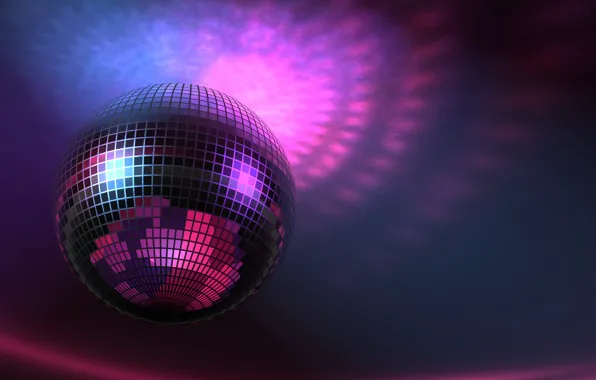 Картинка Music, Disco Ball, Обои На Рабочий Стол