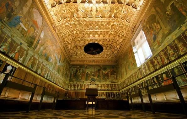 Картинка зал, Испания, Толедо, Кафедральный собор, Капитолийская палата