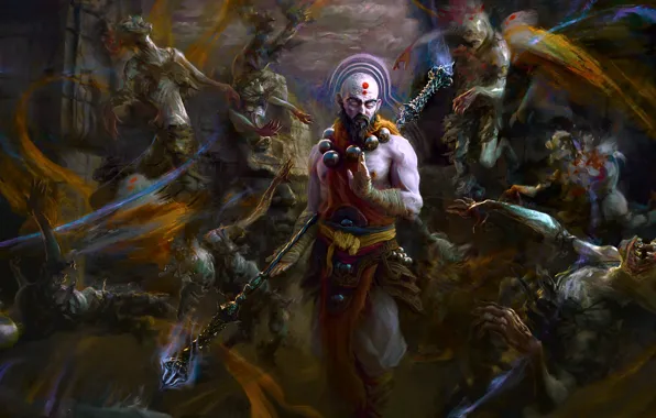 Diablo 3, молитва, monk, Reaper of Souls