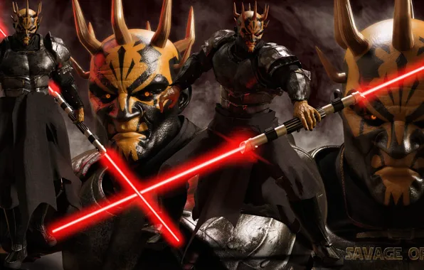 Картинка Star Wars, armor, sith, Savage Opress