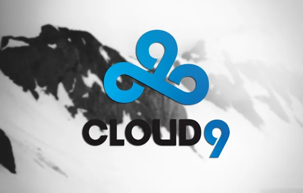 Фон, гора, logo, bokeh, csgo, dota 2, снежная, cs go
