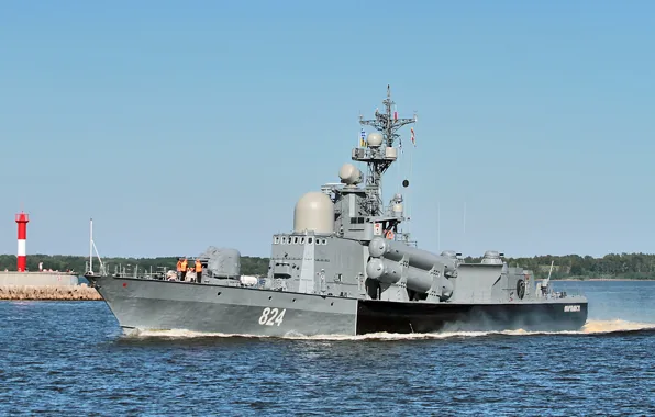 Корабль, большой, балтика, ракетный, моршанск