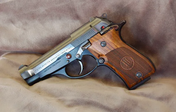 Картинка пистолет, оружие, Беретта, 1984, Beretta, самозарядный