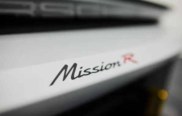 Porsche, close-up, Mission R, Porsche Mission R