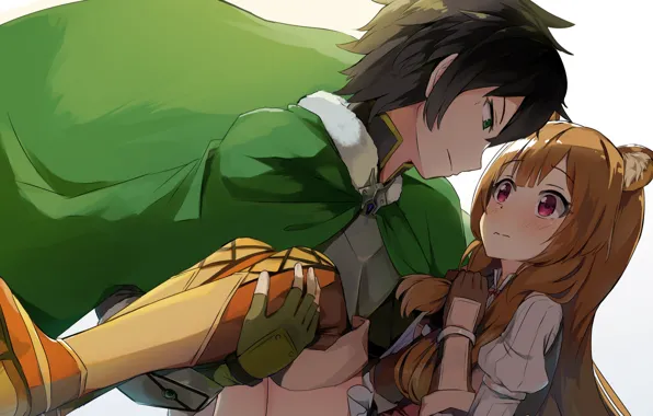 Романтика, двое, Восхождение Героя Щита, Raphtalia, Naofumi Iwatani