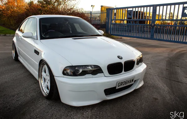 Тюнинг, bmw, бмв, белая, white, tuning, power, germany