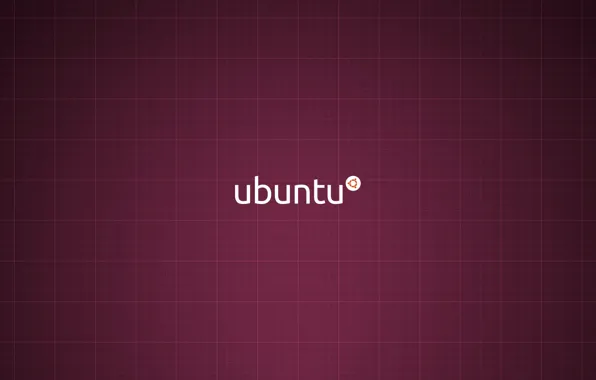 Фиолетовый, минимализм, linux, ubuntu