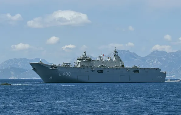Турция, УДК, TCG Anadolu, L 400