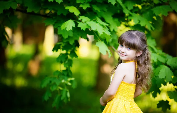 Лето, настроение, девочка