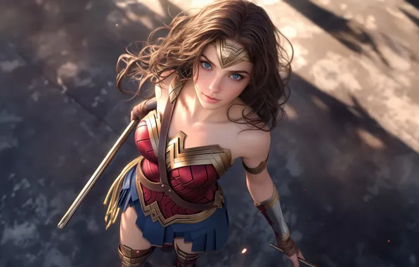 Wonder woman, justice, protector