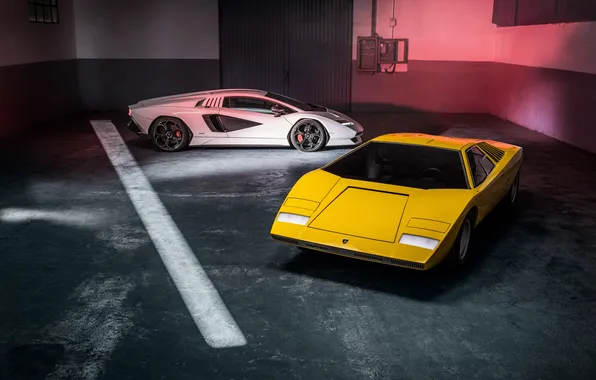 Car, wallpaper, lamborghini, countach
