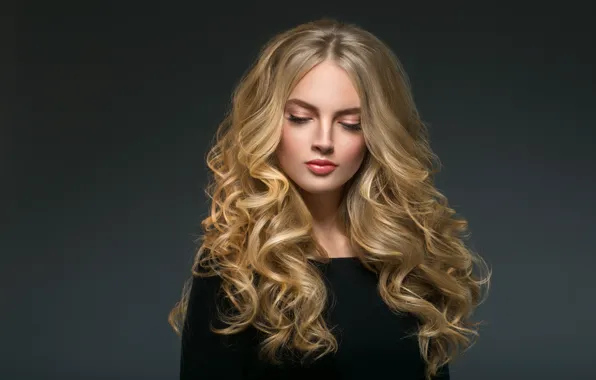 Модель, волосы, портрет, прическа, блондинка, woman, длинные, face