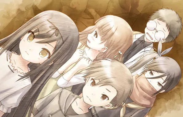 Дети, толпа, Summer Pockets