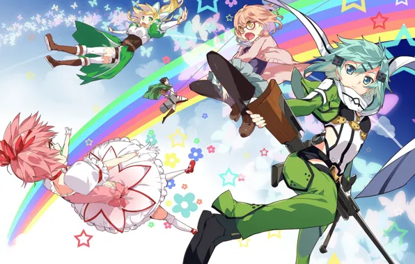 Game, anime, asian, manga, japanese, Sword Art Online, oriental, asiatic