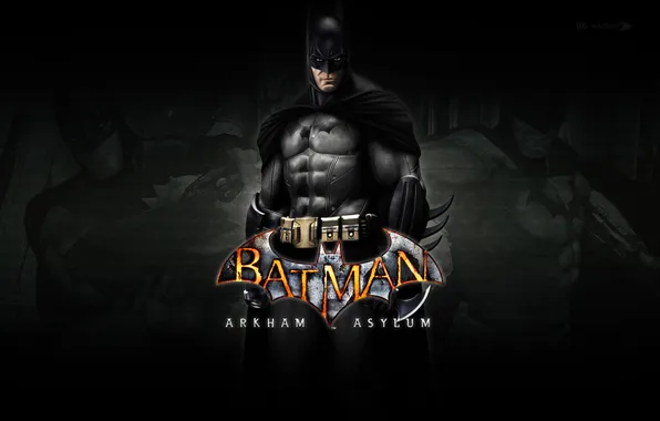 Картинка взгляд, batman, Batman arkham asylum