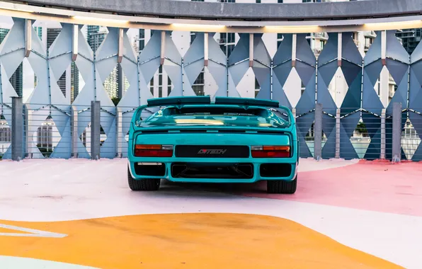 Вектор, суперкар, supercar, вид сзади, Vector, 1992, Vector WX3, Vector Motors Corporation