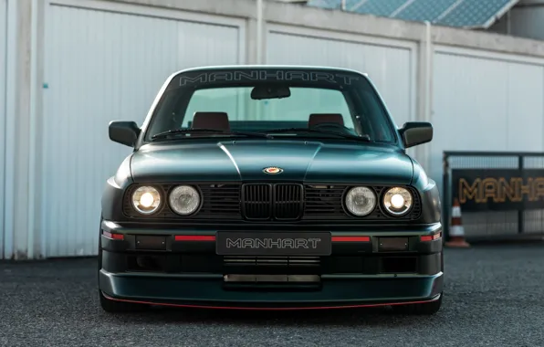 BMW, Green, Front, Turbo, E30, Manhart, Sight, 2023