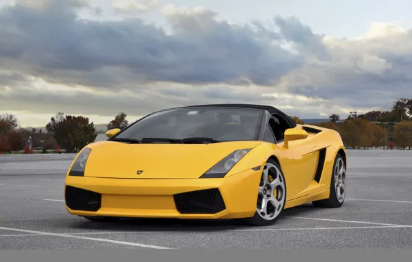 2008, Lamborghini, Gallardo, Spyder