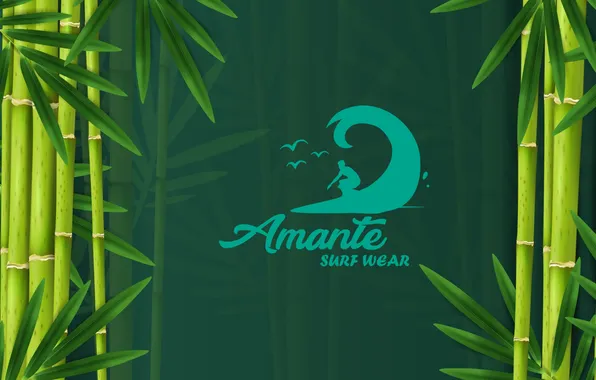 Logo, Sport, Surf, Amante