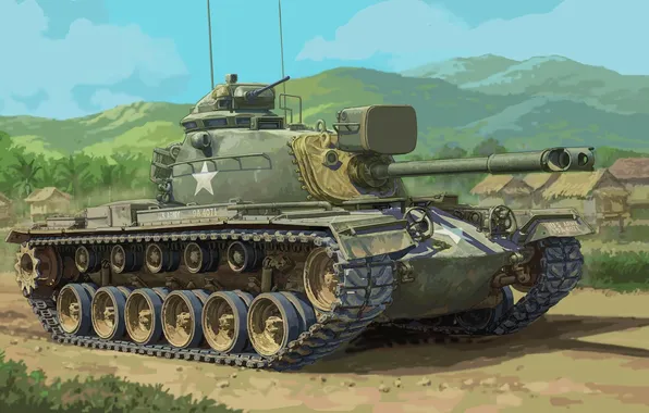 США, Танк, Patton, USA Army, М48А3