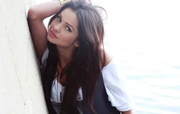Женщины, брюнетки, women, models, brunettes, моделей