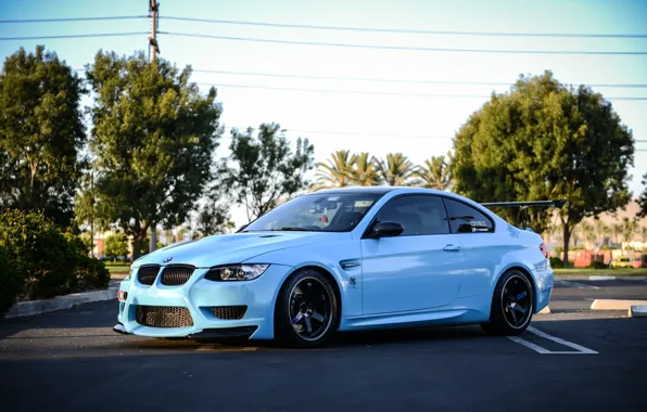 Картинка бмв, BMW, white, E92