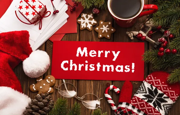 Картинка Новый Год, Рождество, christmas, balls, merry christmas, gift, decoration, xmas