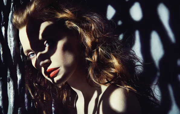 Тень, рыжая, Jessica Chastain