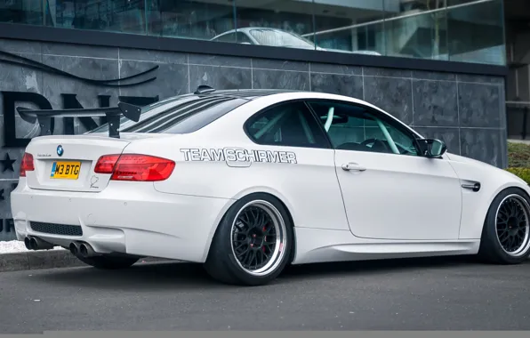 Бмв, BMW, белая, Бэха, E92