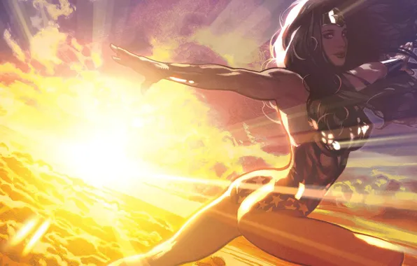 Wonder Woman, DC Comics, Диана, Diana, Чудо-женщина, Амазонка