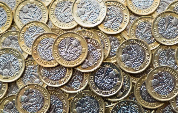 Silver, metal, gold, coins
