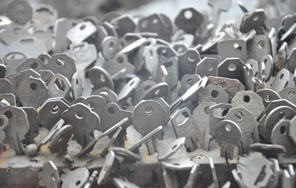 Картинка metal, keys, sculpture