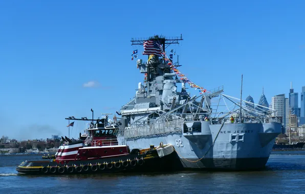 Линкор, ВМС США, BB-62, USS New Jersey