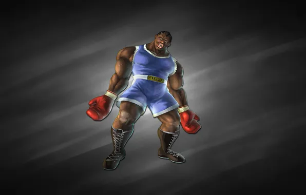 Картинка темный фон, бокс, Балрог, Balrog, боксер, уличный боец, Street Fighter