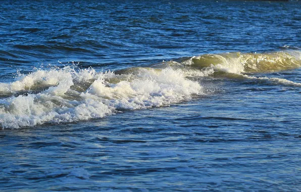 Waves, sea, ocean, water