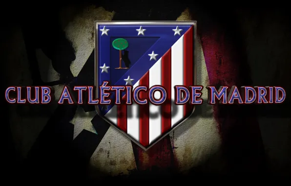 Logo, football, Spain, Atletico Madrid