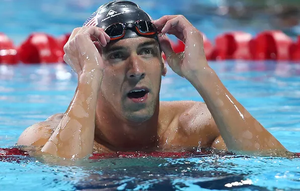 Пловец, Michael Phelps, Майкл Фэлпс, 23-кратный олимпийский чемпион