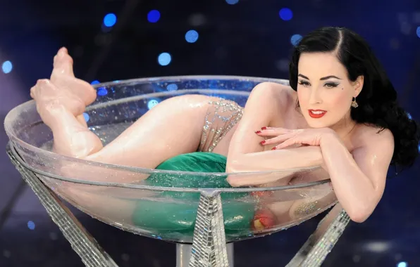 Fashion, dancer, Dita-Von-Teese