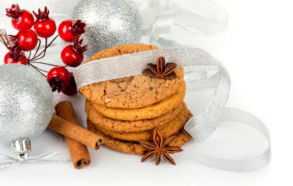 Праздник, Рождество, Новый год, Christmas, New Year, sweets, cookies