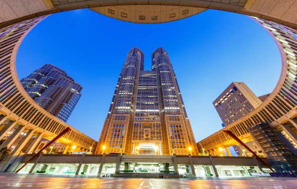 Япония, Токио, Metropolitan Government Building