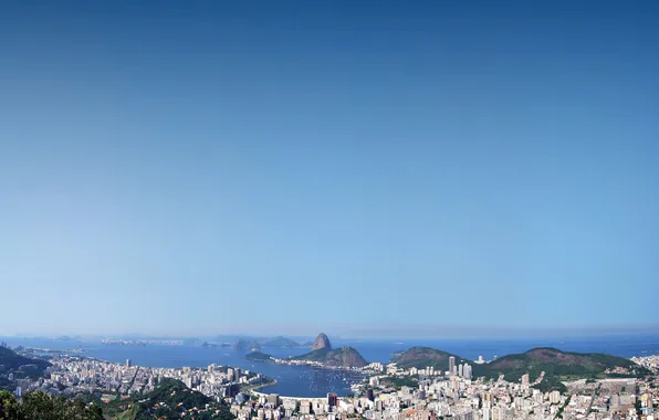 Картинка небо, город, Рио, Rio De Janeiro