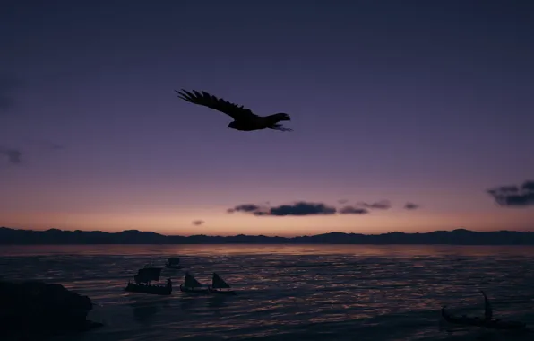 Пейзаж, природа, Games, Assassin's Creed, PlayStaion, Assassin's Creed Odyssey, Асасинс Крид Одиссея