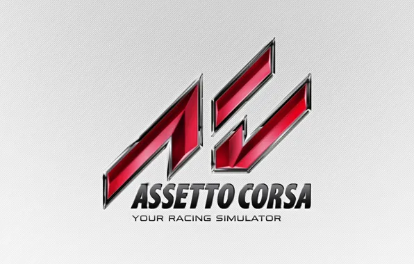 Фон, лого, гонки, logo, game, симулятор, assetto corsa, race simulator