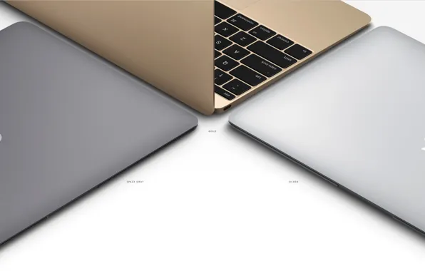 Картинка Retina, The new MacBook, Pure invention, Force Touch, new design