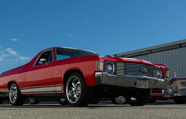 Стиль, Chevy, передок, 1972, El Camino
