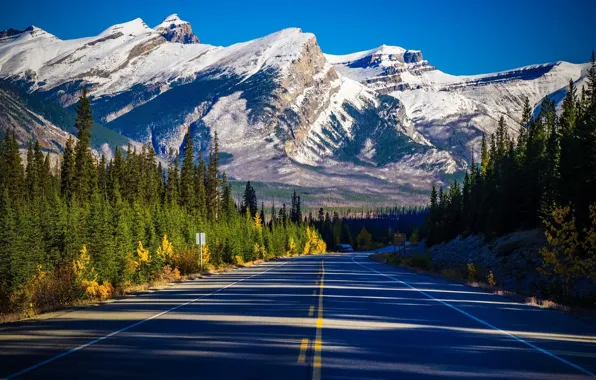 Картинка дорога, пейзаж, горы