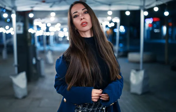 Модель, длинноволосая, Деян Романов, Roksara