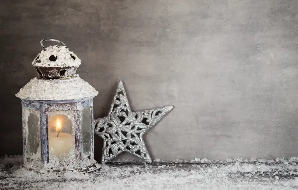 Картинка Рождество, Новый год, winter, snow, merry christmas, xmas, lantern