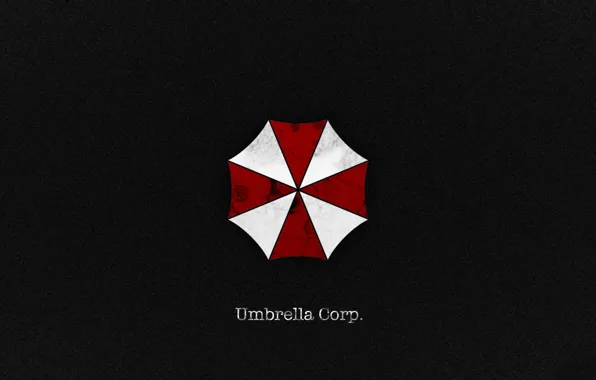 Red, blood, logo, game, grey, texture, cross, Resident Evil